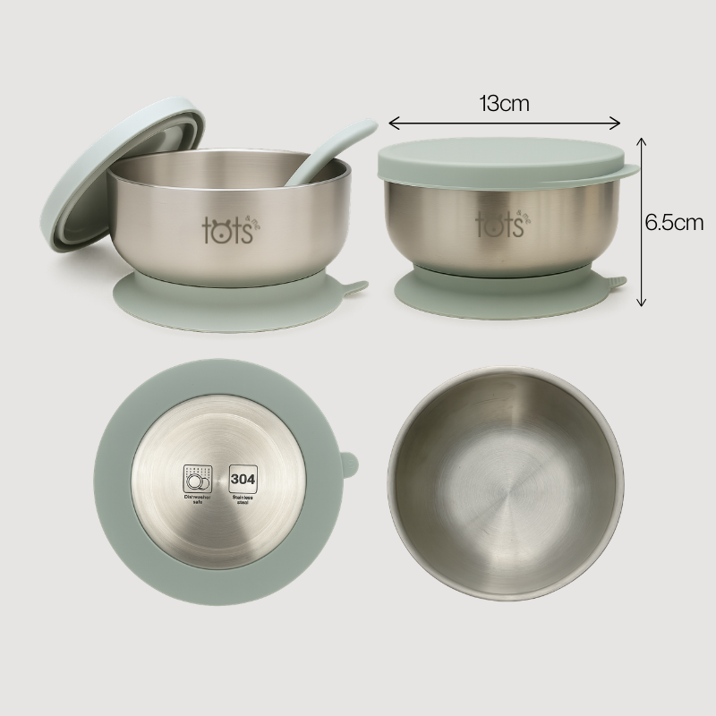 Stainless Steel First Tastes Weaning Gift Set