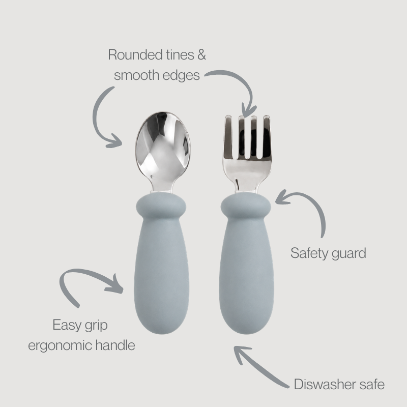 Stainless Steel First Tastes Weaning Gift Set