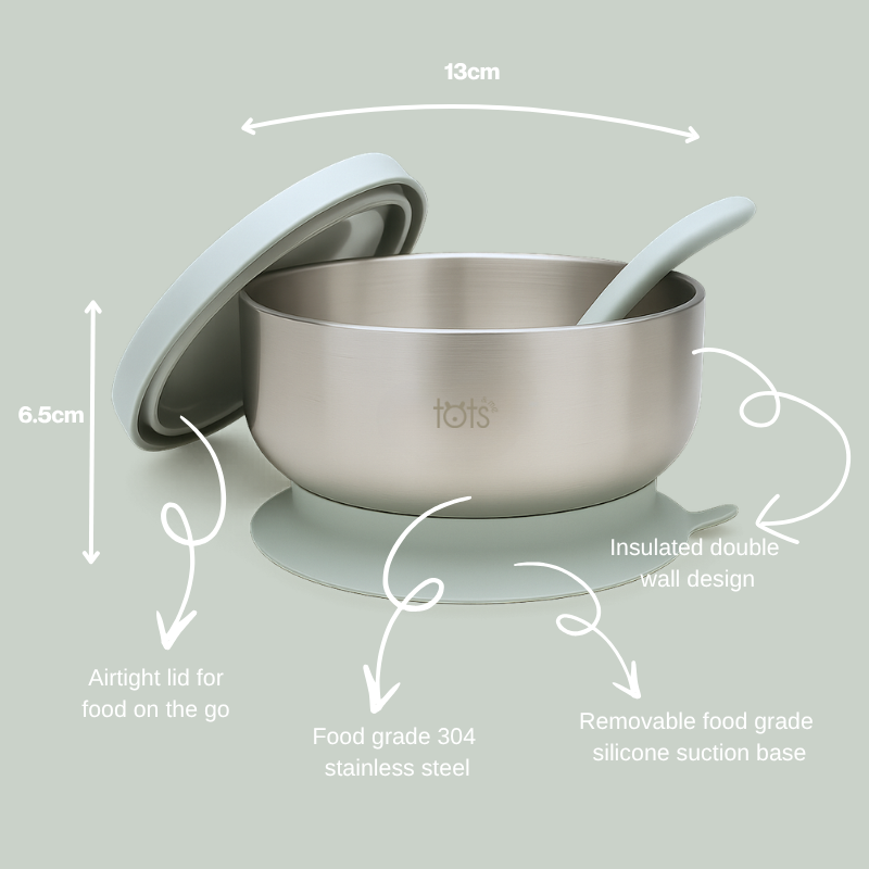Stainless Steel Signature Weaning Gift Set - PRE ORDER