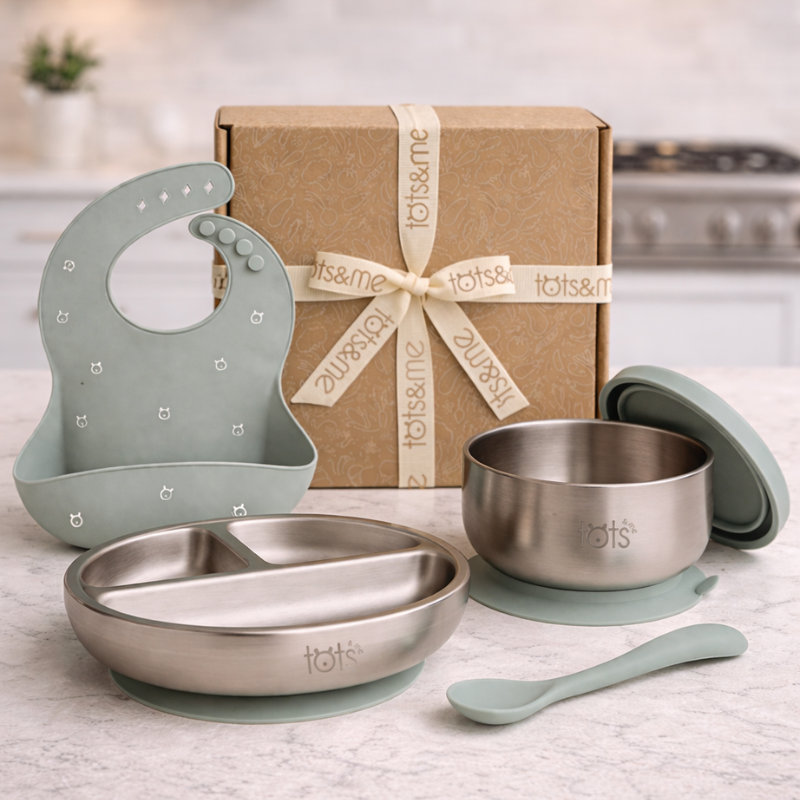 Stainless Steel Essentials Weaning Gift Set - PRE ORDER