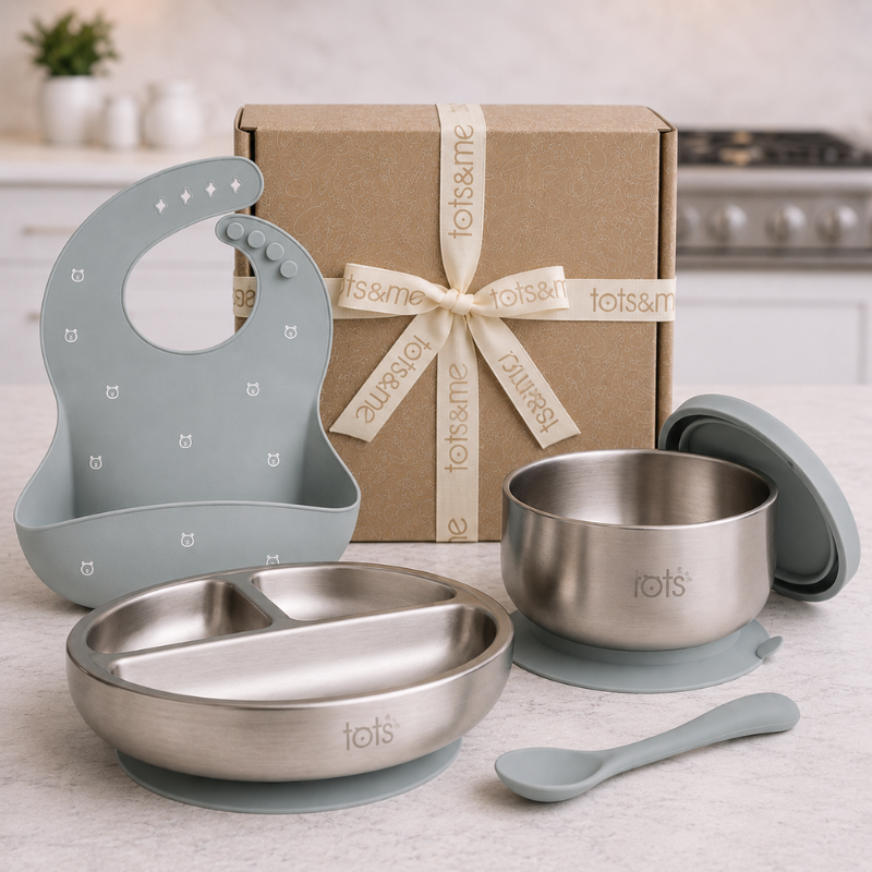 Stainless Steel Essentials Weaning Gift Set - PRE ORDER