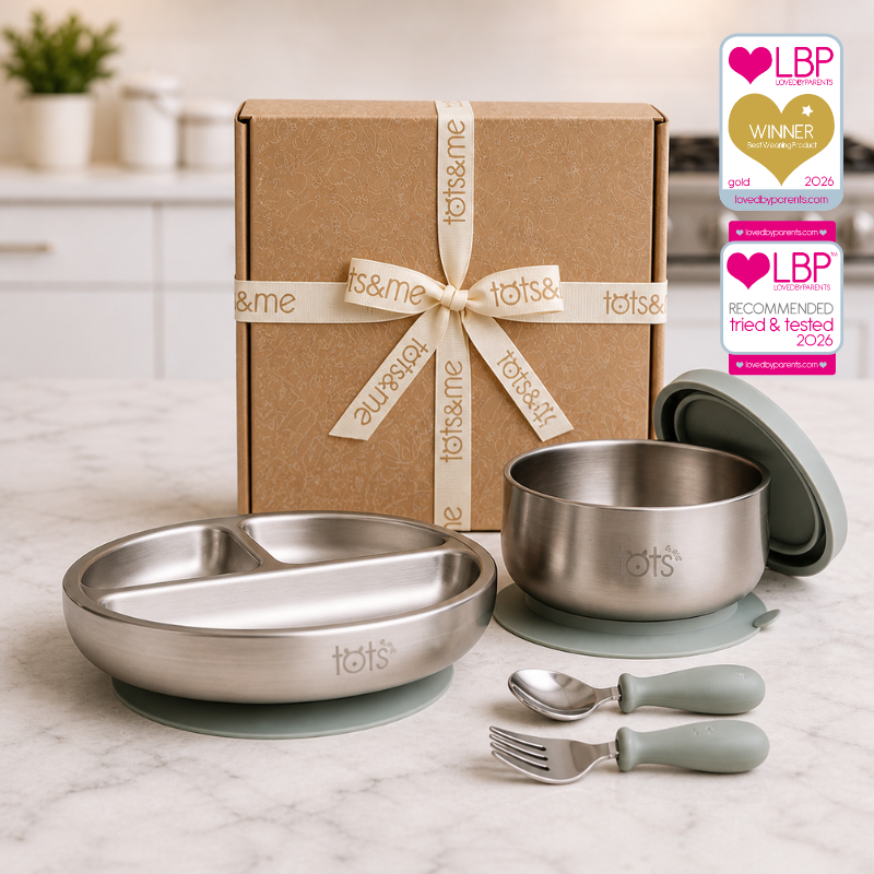 Stainless Steel First Tastes Weaning Gift Set - PRE ORDER