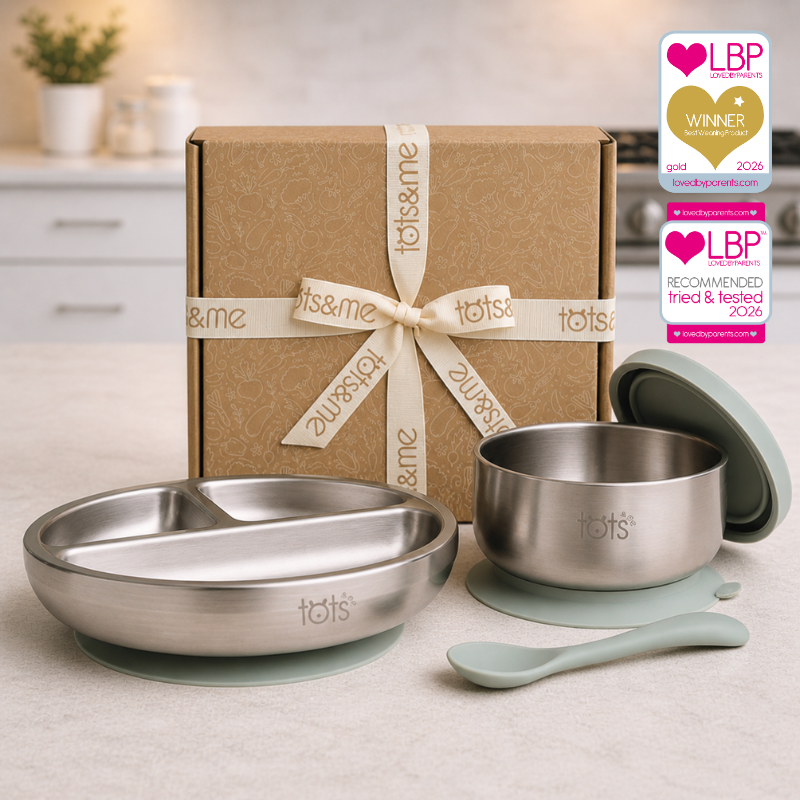 Stainless Steel First Tastes Weaning Gift Set - PRE ORDER