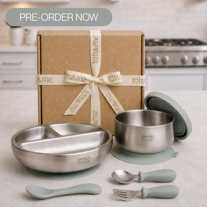 Stainless Steel Signature Weaning Gift Set - PRE ORDER