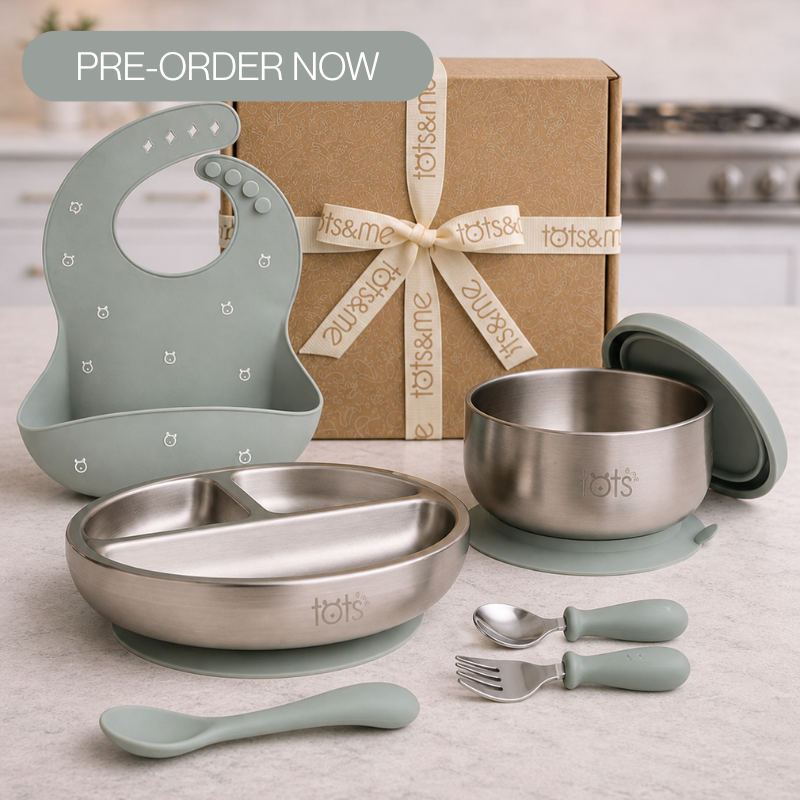 Stainless Steel Signature Weaning Gift Set - PRE ORDER