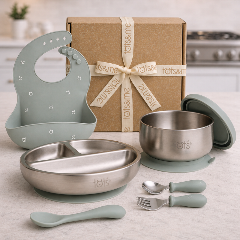 Stainless Steel Signature Weaning Gift Set - PRE ORDER